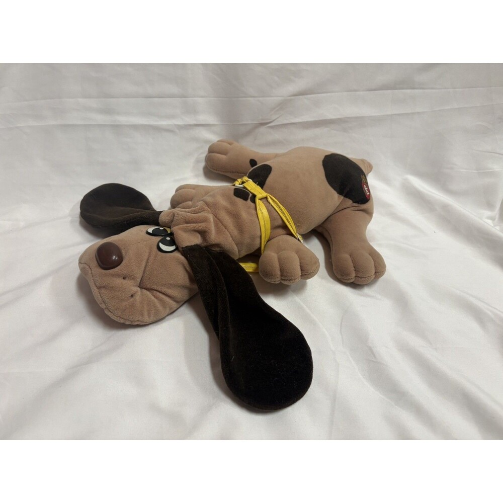 TONKA Pound Puppy Vintage 1985 Large 17" Brown w/ Black Spots